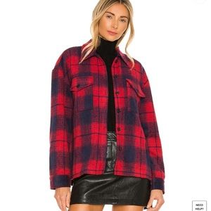 Amanda Uprichard Hollis Shirt Jacket NWOT Small